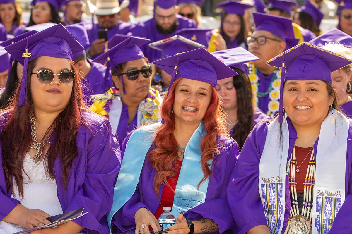 SJC students at graduation.