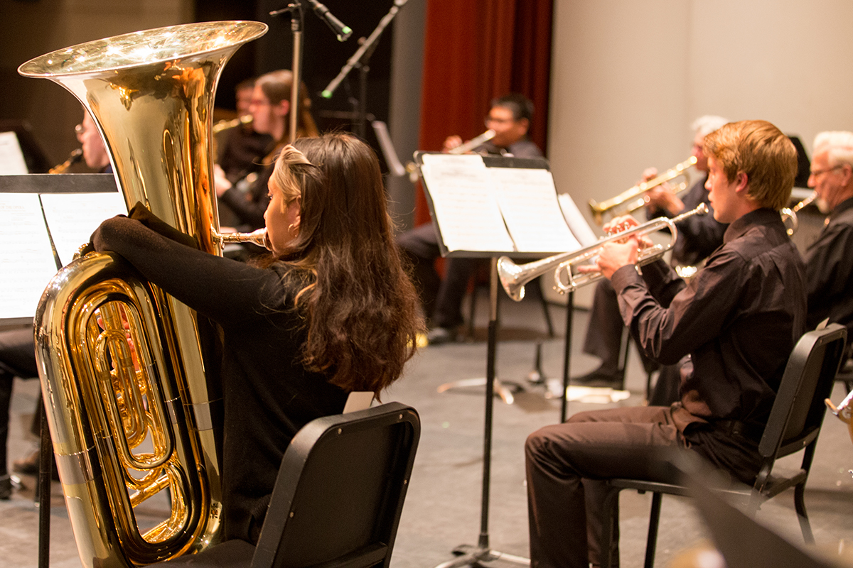 Symphonic Band Playing