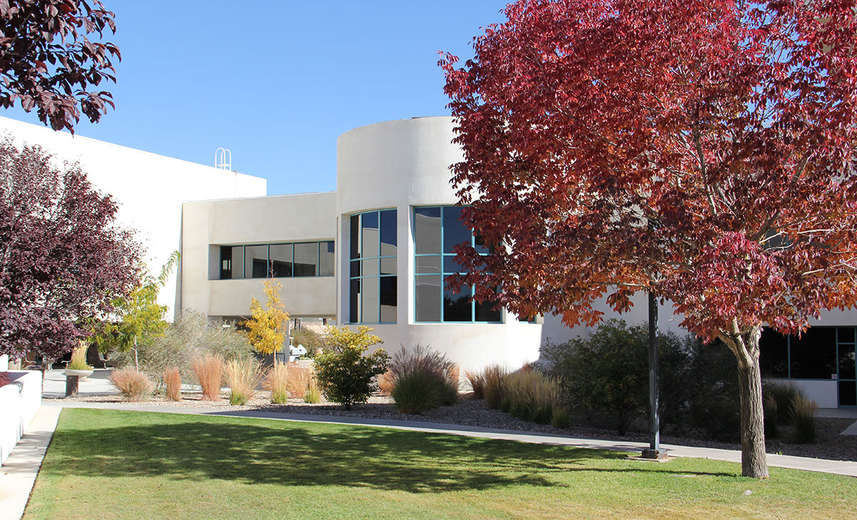 Exterior shot of the San Juan College Library