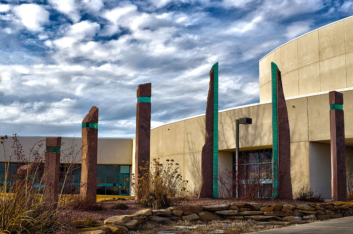 Exterior of the San Juan College James C. Henderson Fine Arts Center