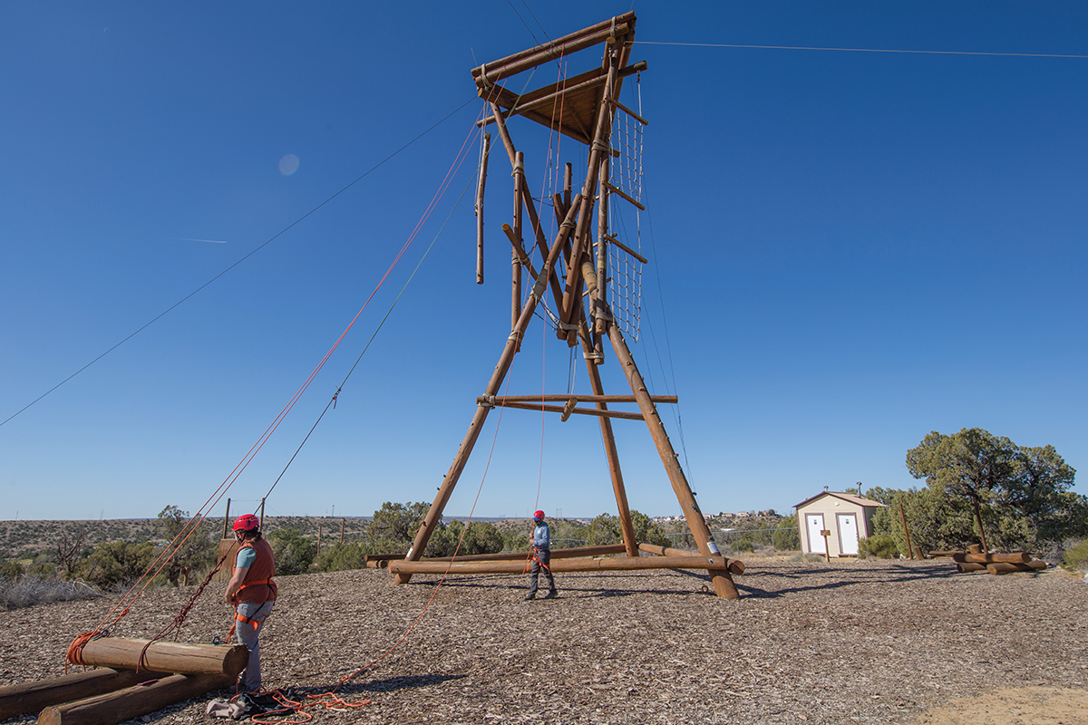Survival Challenge Course at SJC