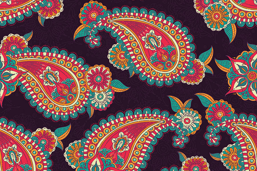 Paisley Fabric